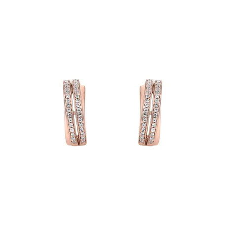 Diamond earrings Precious Sunray