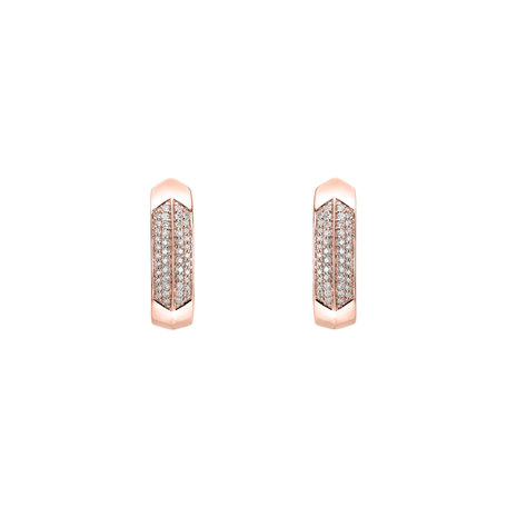 Diamond earrings Space Lady