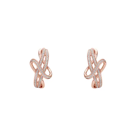 Diamond earrings Glittering Symphony
