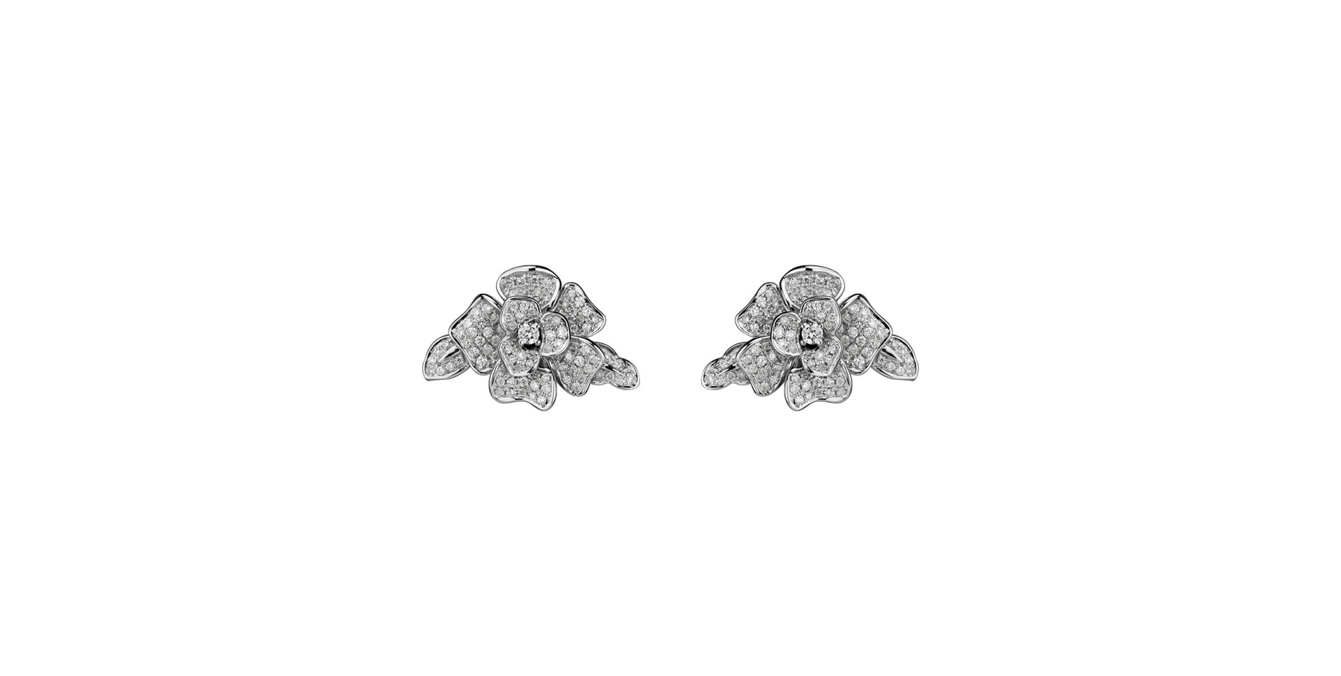 Diamond earrings Duchess Flower