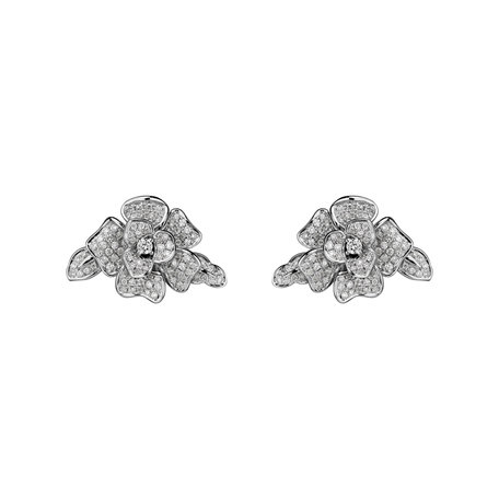 Diamond earrings Duchess Flower