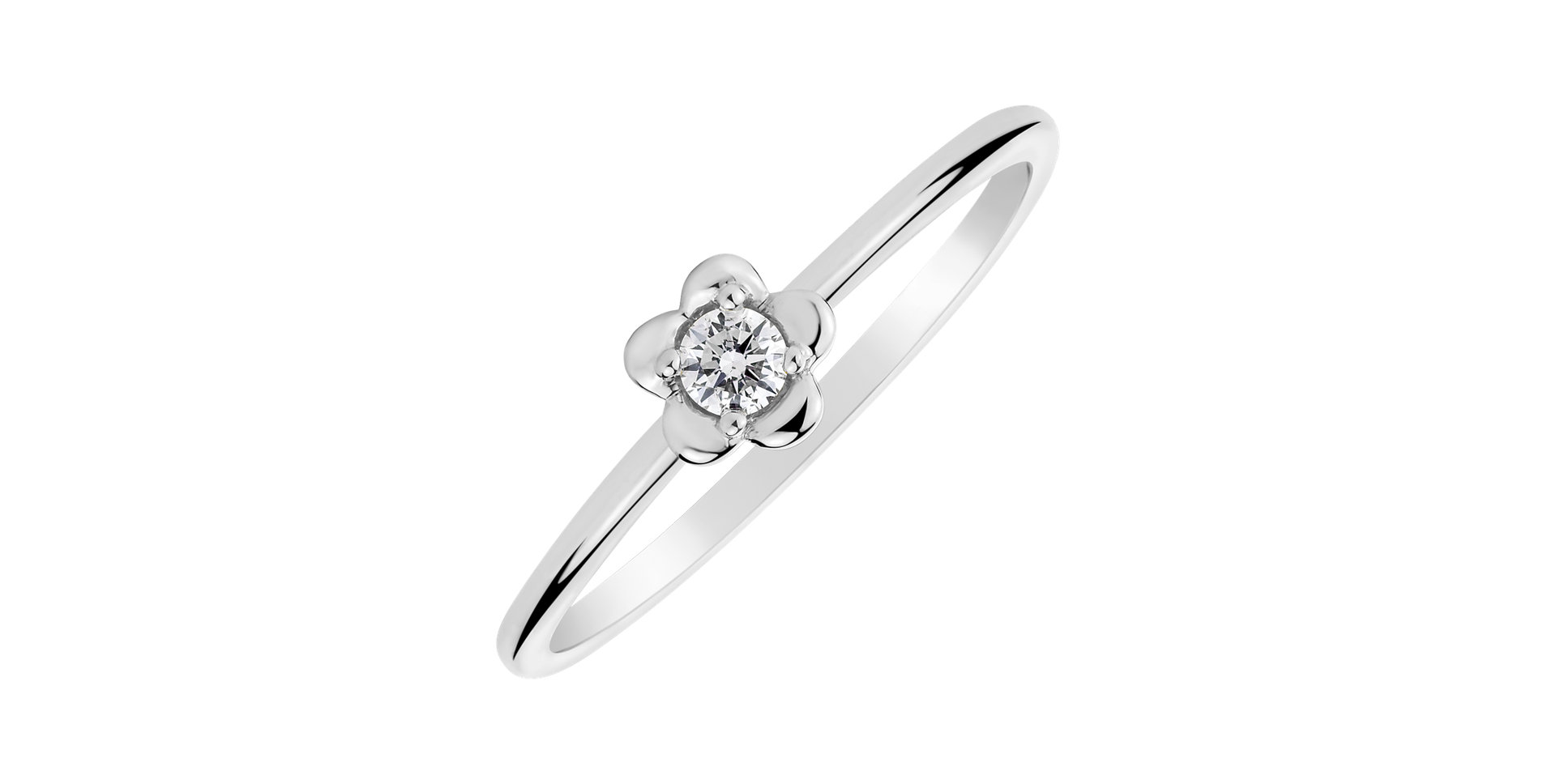 Diamond ring Delightful Flower