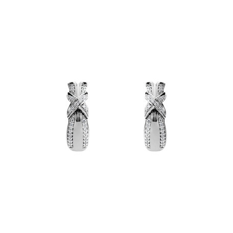 Diamond earrings Best Wish