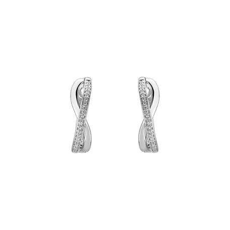 Diamond earrings Royal Node