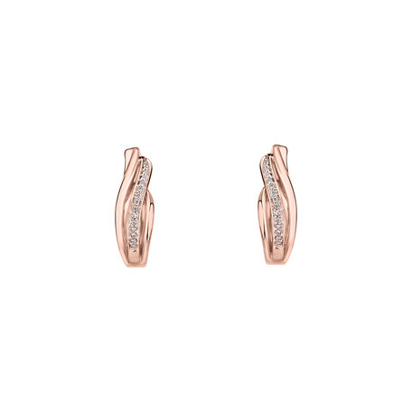 Diamond earrings Precious Ray
