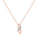 Diamond necklace Alluring Waves4