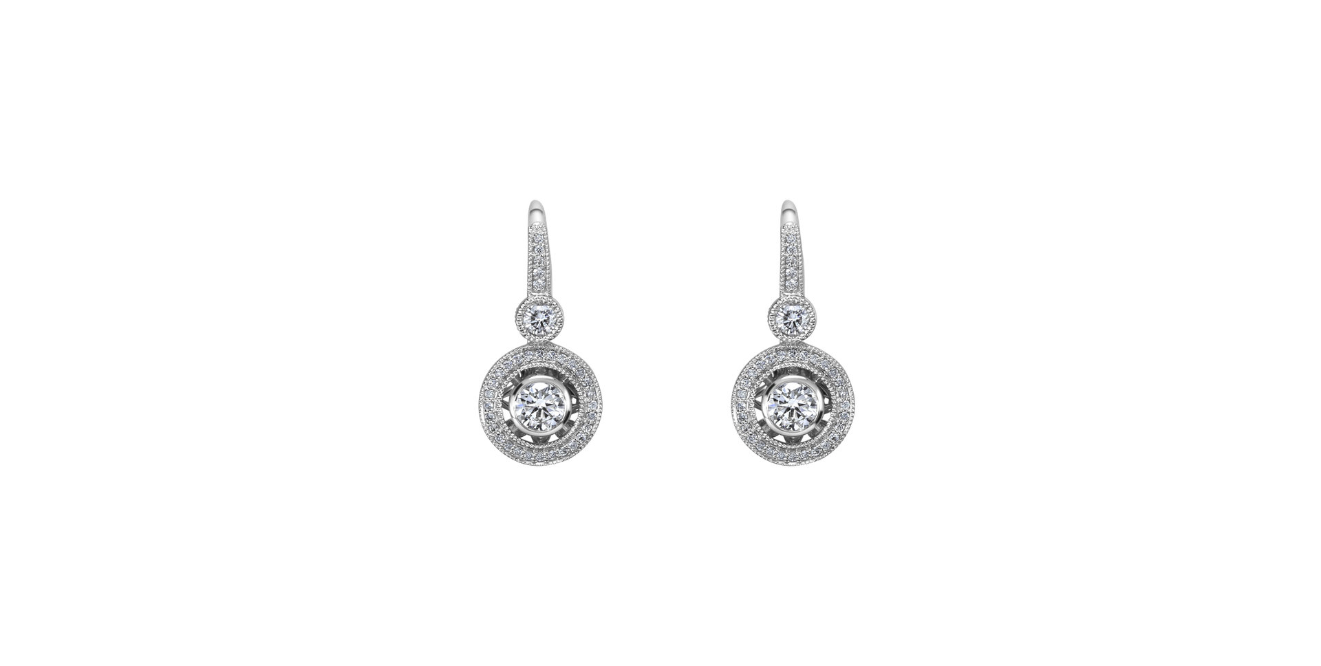 Diamond earrings Monarch Love