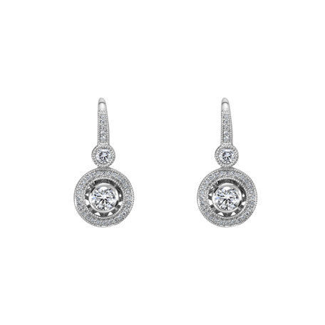 Diamond earrings Monarch Love