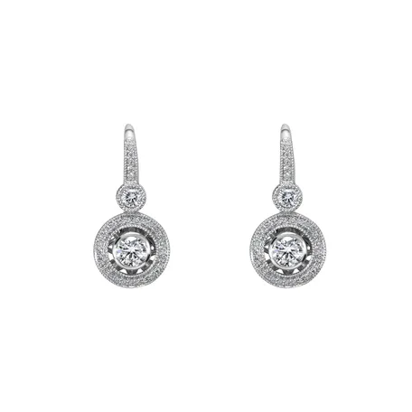 Diamond earrings Monarch Love