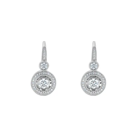Diamond earrings Monarch Love