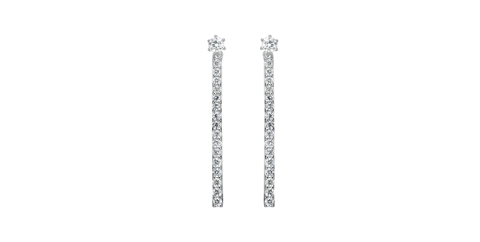 Diamond earrings Flying Star