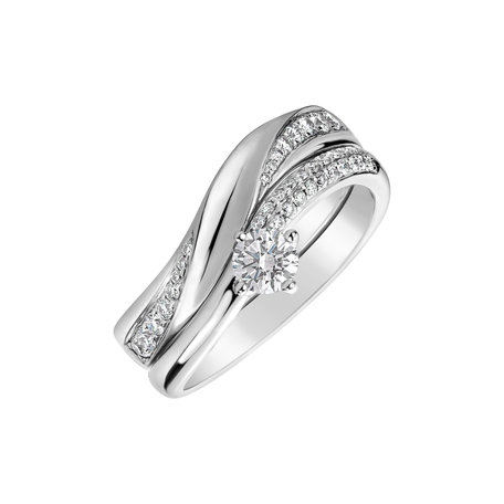 Diamond ring Love Line