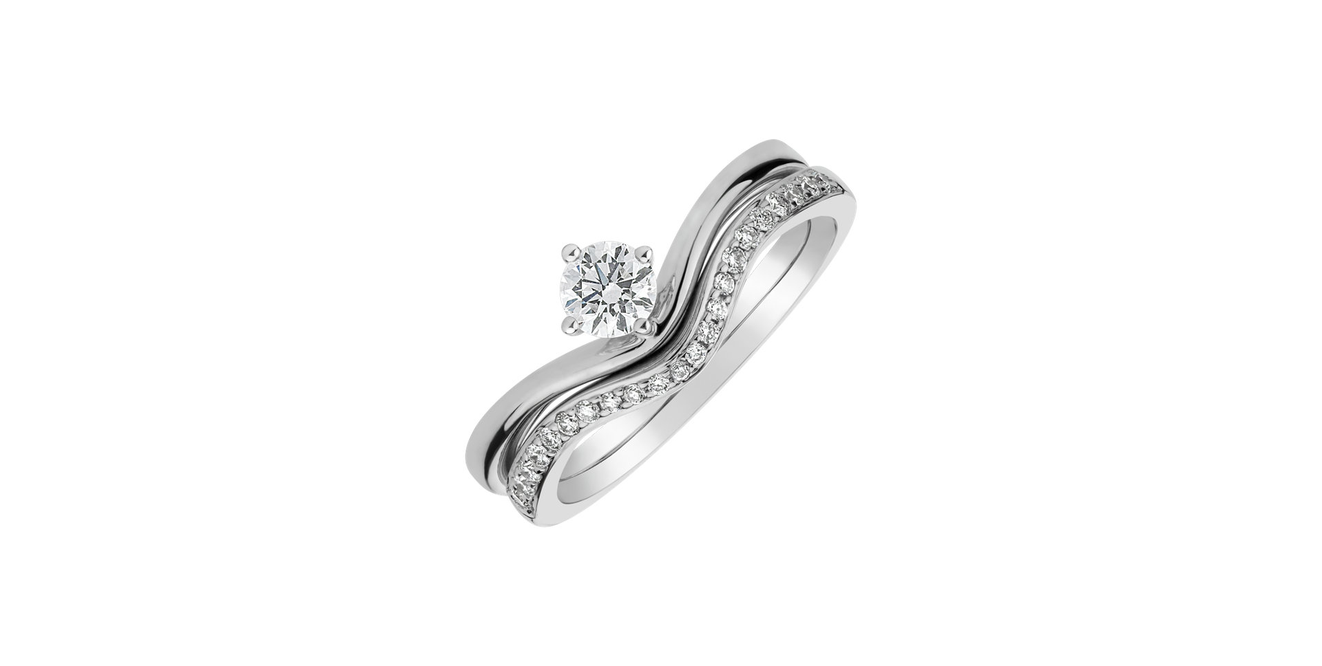 Diamond ring Love Wave