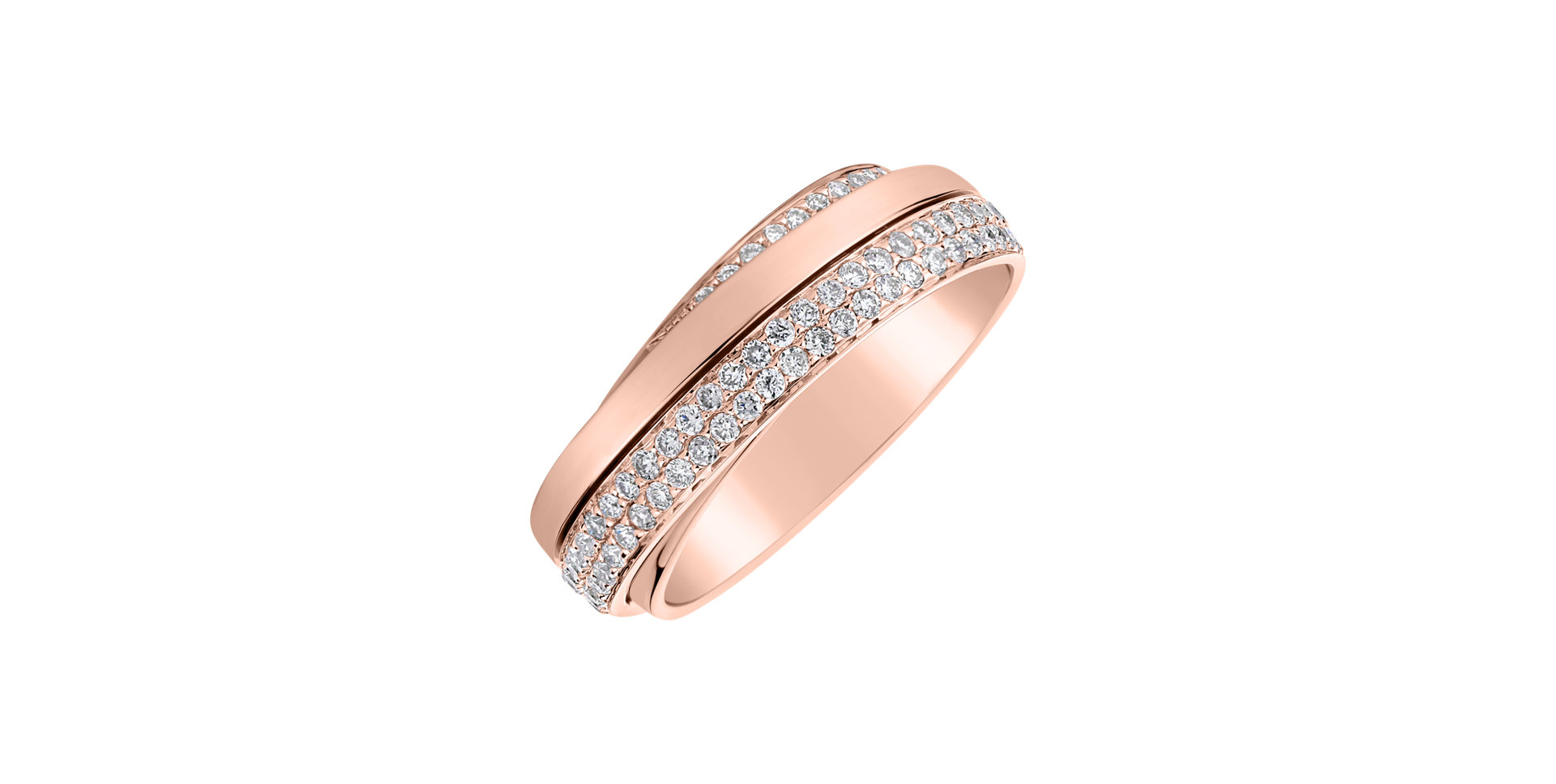 Diamond ring Dream Ribbon