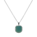 Diamond pendant with Chalcedony Charming Blossom2