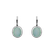 Diamond earrings with Chalcedony Magic Blossom5