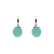Diamond earrings with Chalcedony Bubble Blossom5