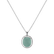 Diamond pendant with Chalcedony Princess Oceanela3