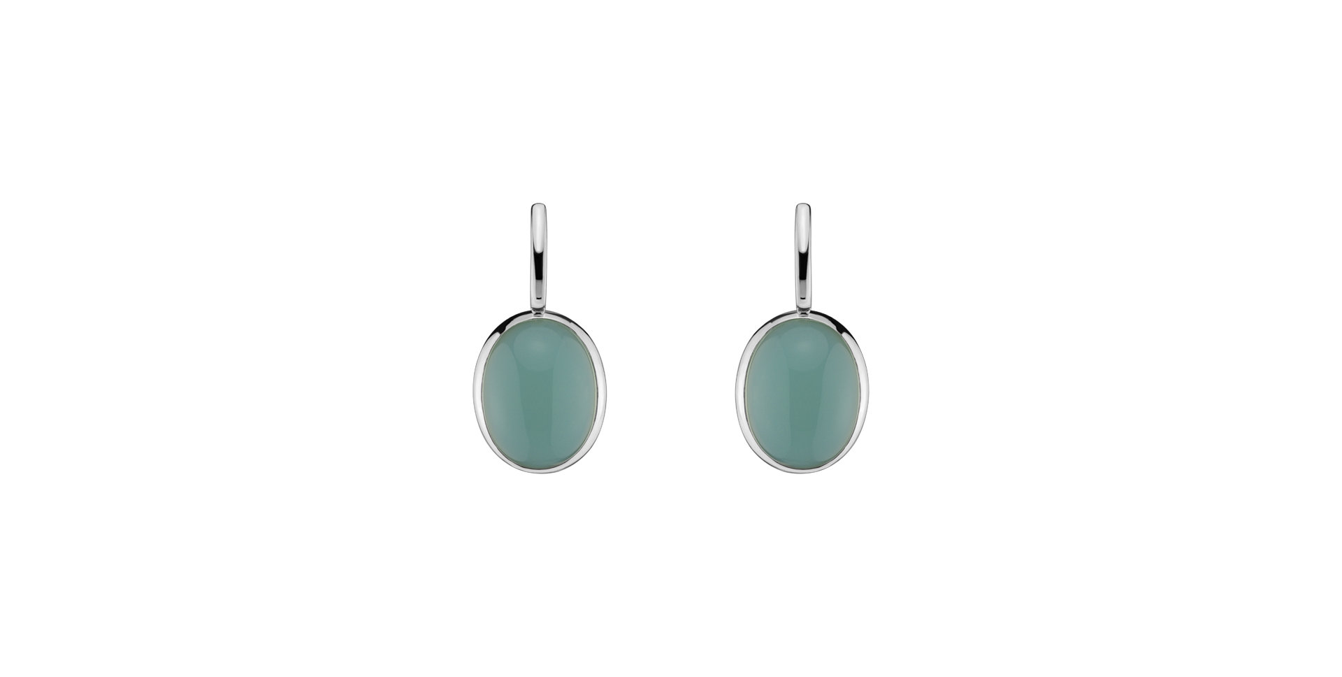 Earrings with Chalcedony Miracle Cosmos
