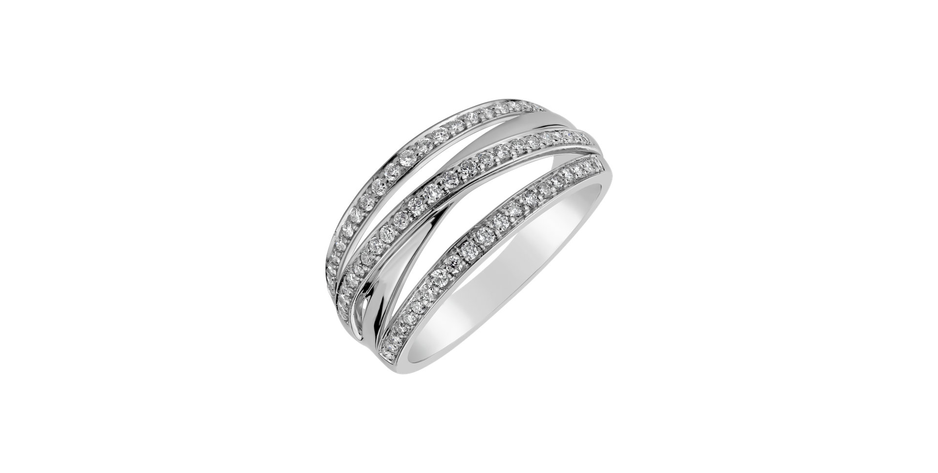 Diamond ring Sparkle Swirl