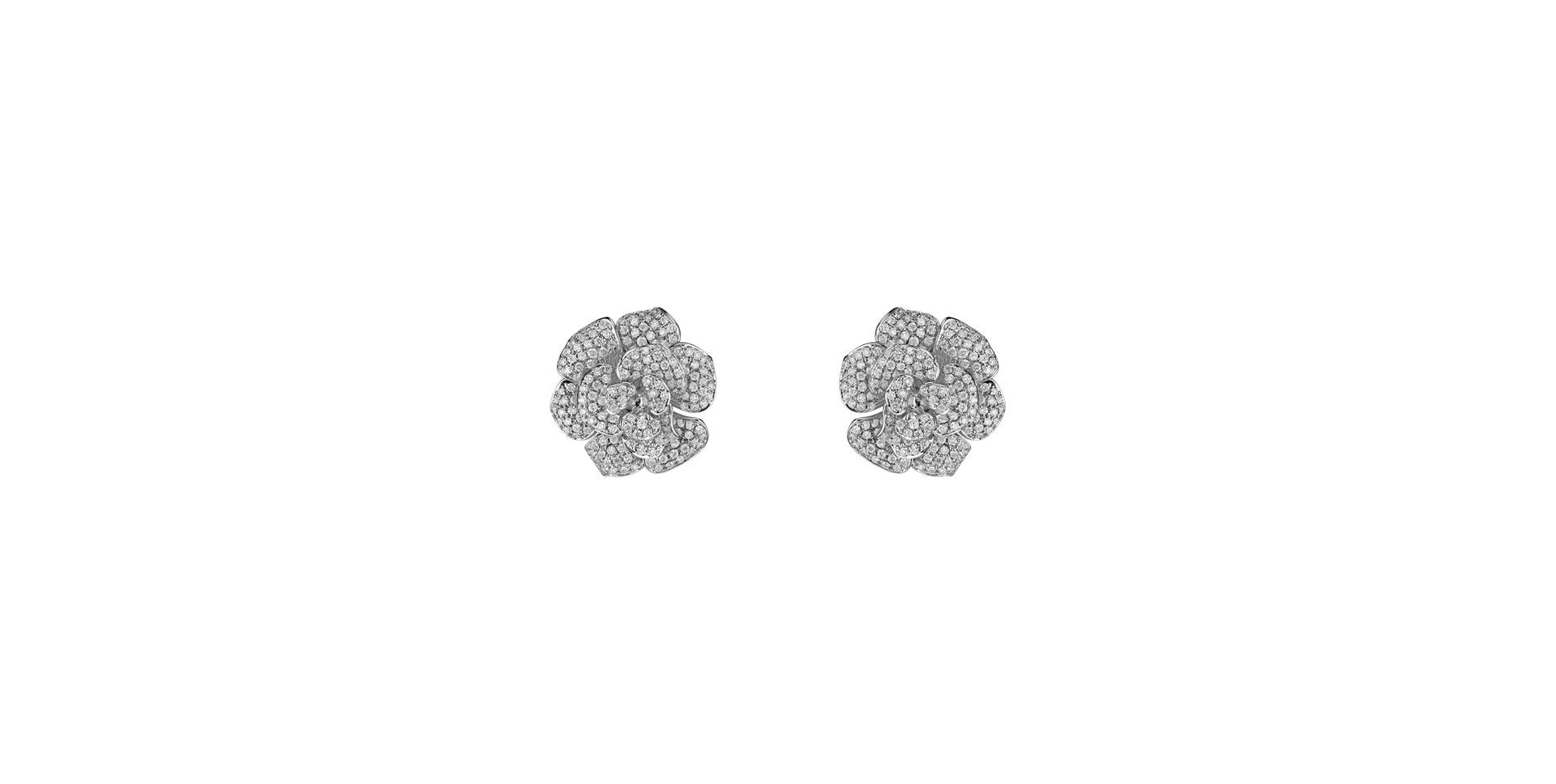 Diamond earrings Precious Petal