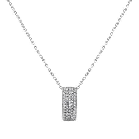 Diamond pendant Inferno Night