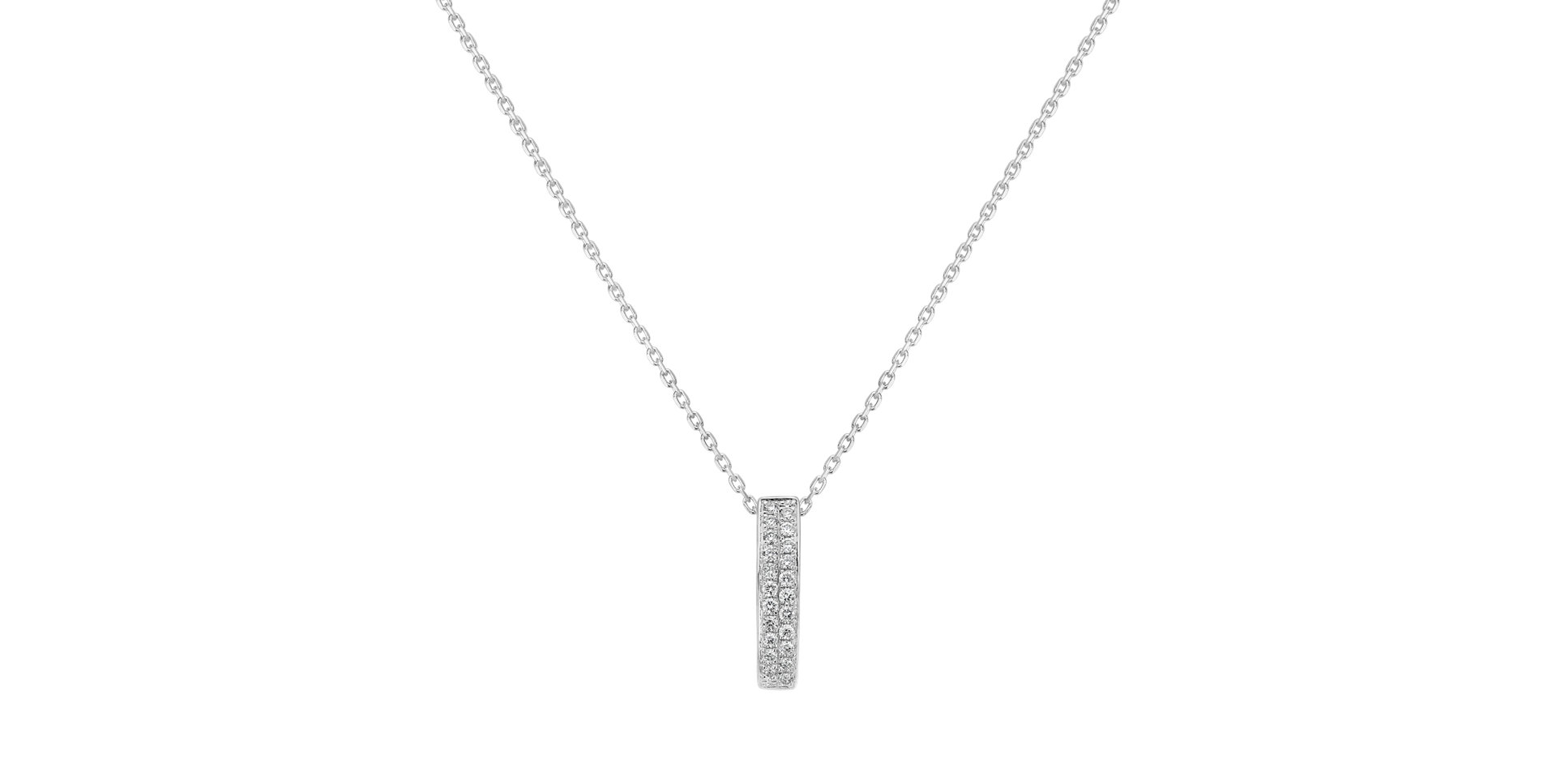 Diamond pendant Inferno Night