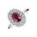 Diamond ring with Ruby Liliana3