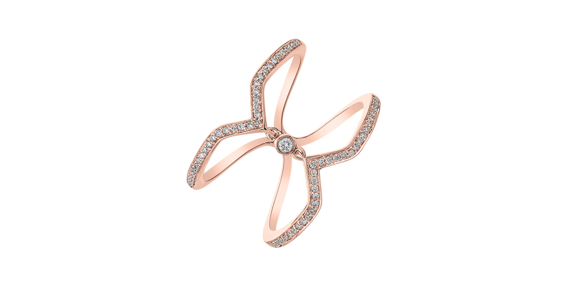 Diamond ring Sun Choker