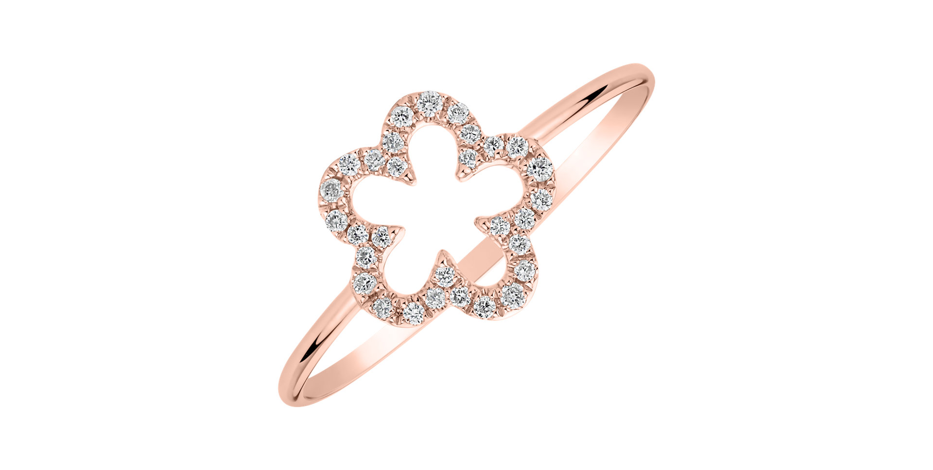 Diamond ring Glamour Flower