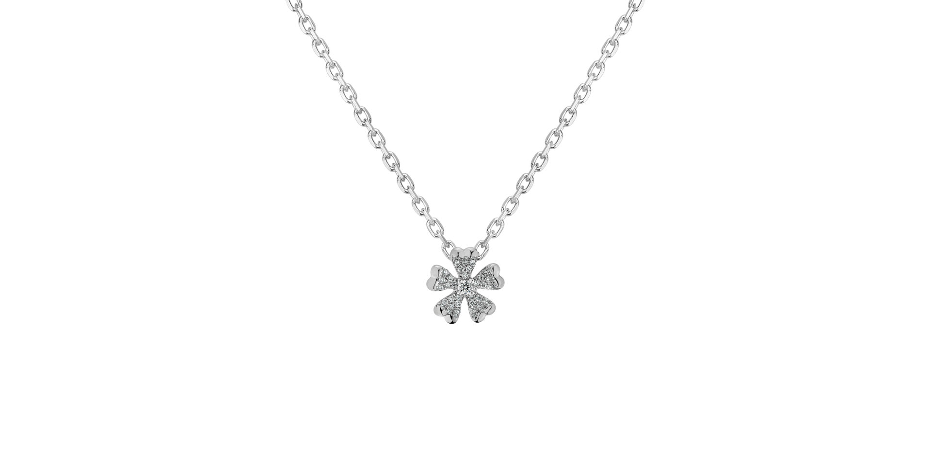 Diamond pendant Flower Spirit
