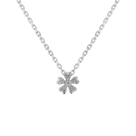 Diamond pendant Flower Spirit