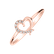 Diamond ring Sparkling Heart6