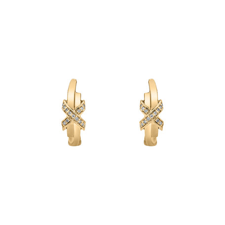 Diamond earrings Sparkling Galaxy