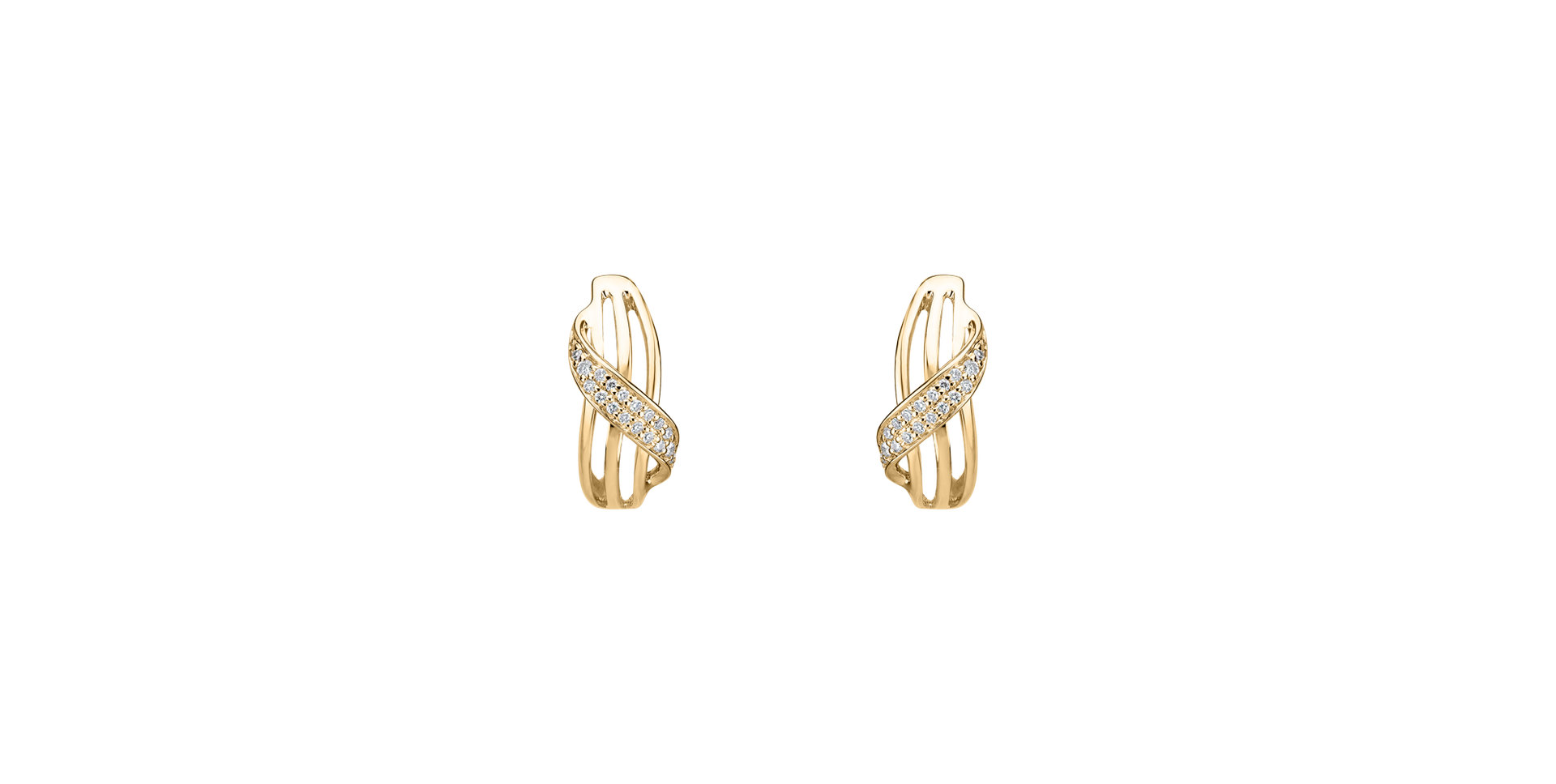 Diamond earrings Star Essence