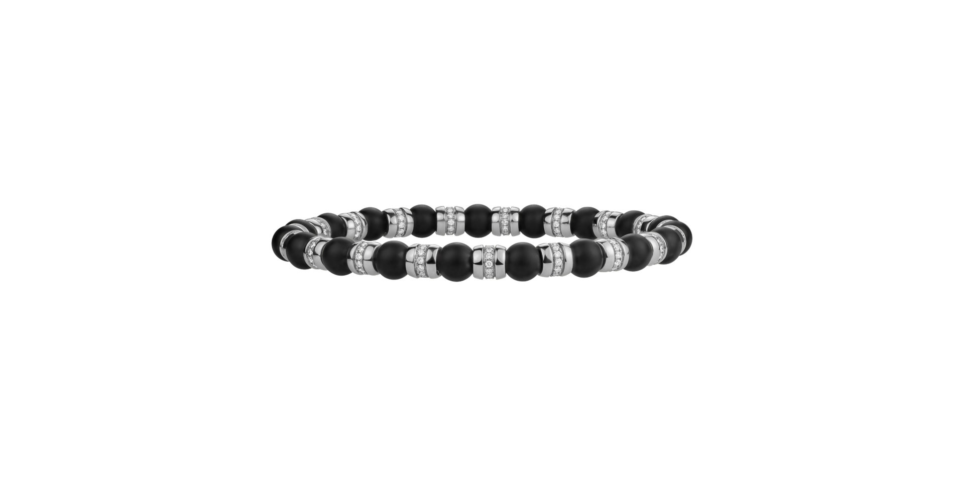 Diamond braclet with Agate Essential Shine