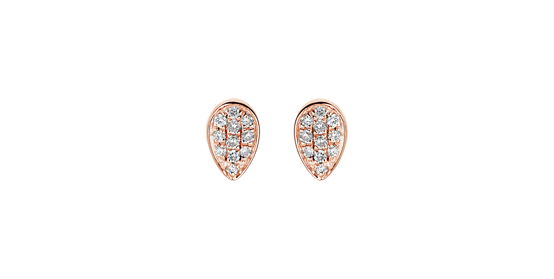 Diamond earrings Endless Drop