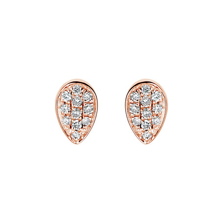 Diamond earrings Endless Drop