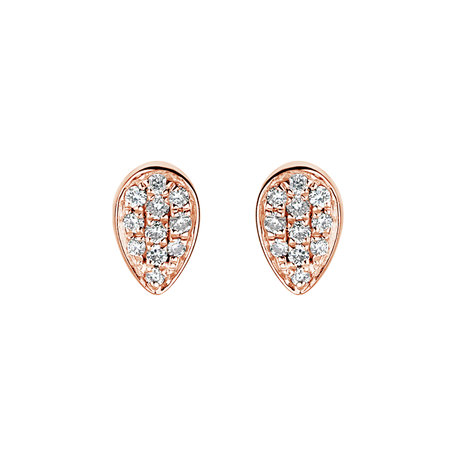 Diamond earrings Endless Drop