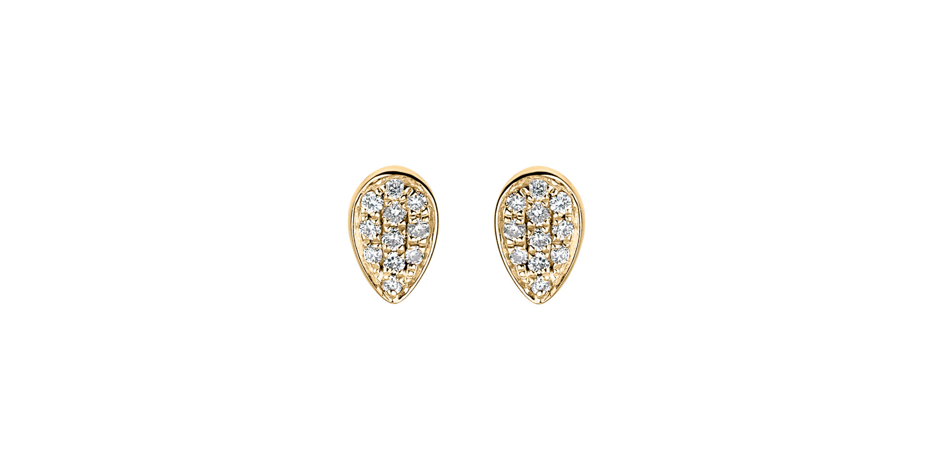 Diamond earrings Endless Drop