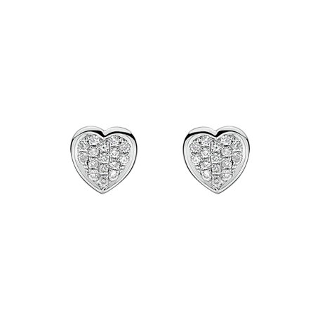 Diamond earrings Endless Love