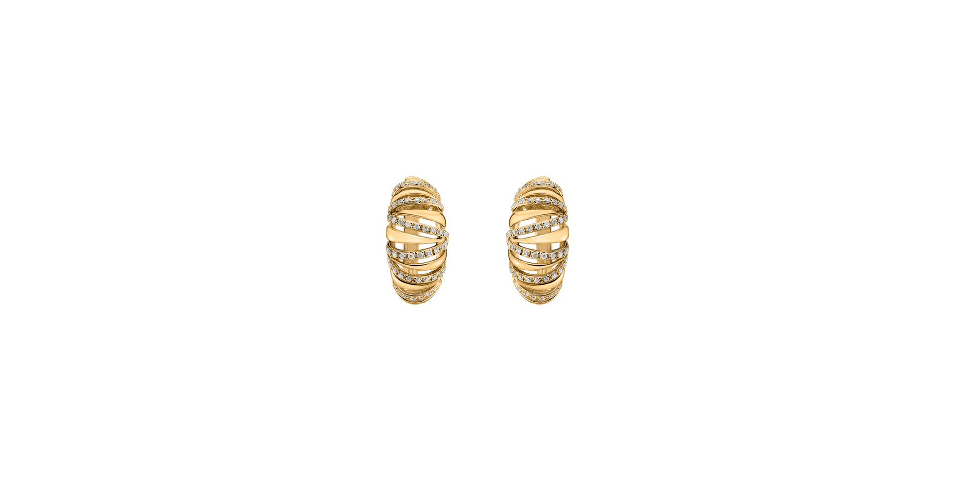 Diamond earrings Opulent Gem