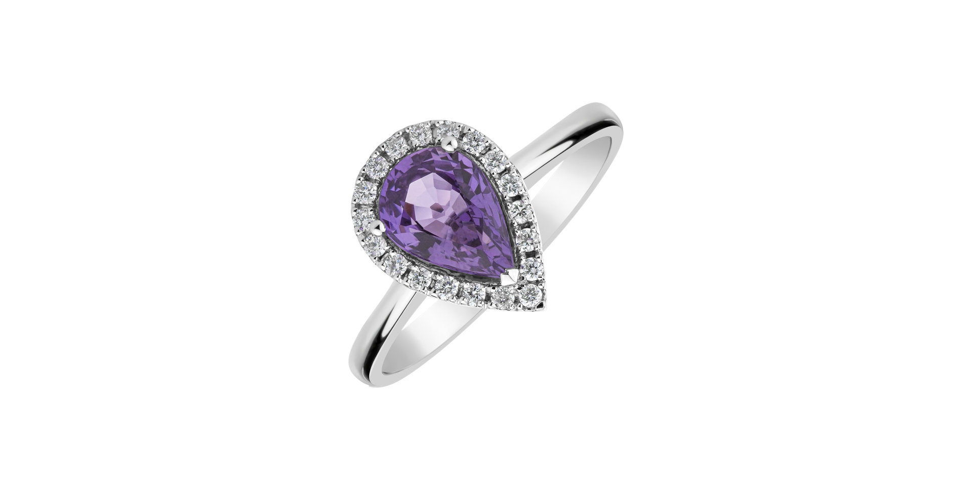 Diamond ring with Sapphire Chronormu