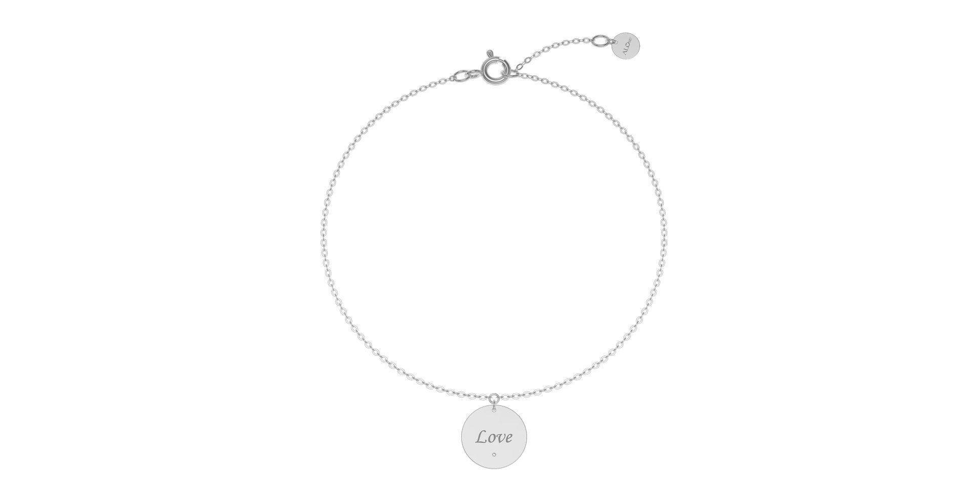 Diamond bracelet Love