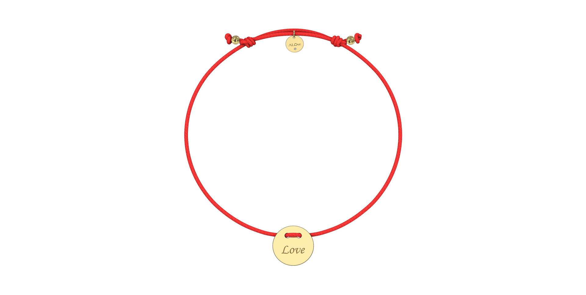 Diamond bracelet Love