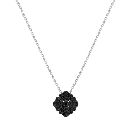 Pendant with black diamonds Diamond Bouquet