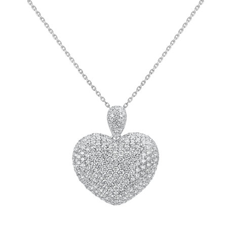 Diamond pendant Heart Brilliance