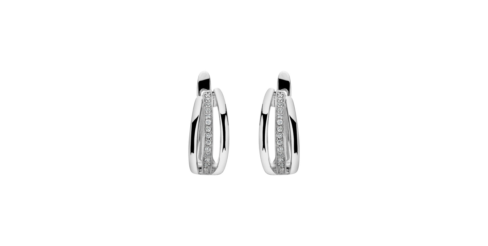 Diamond earrings Sparkling Memory