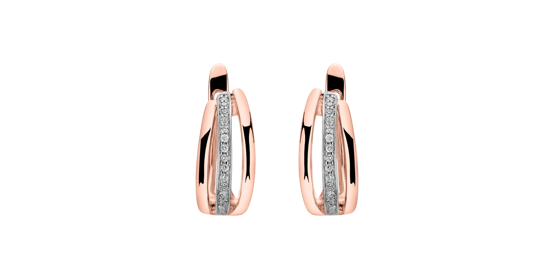 Diamond earrings Sparkling Memory