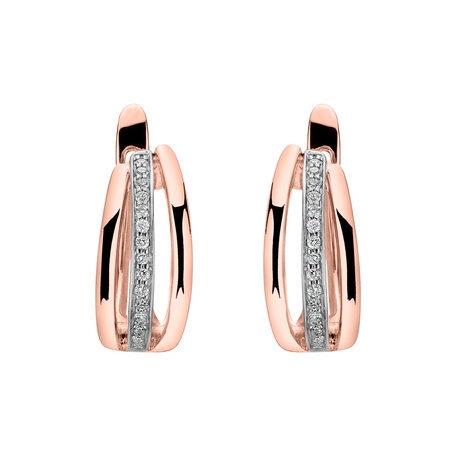 Diamond earrings Sparkling Memory